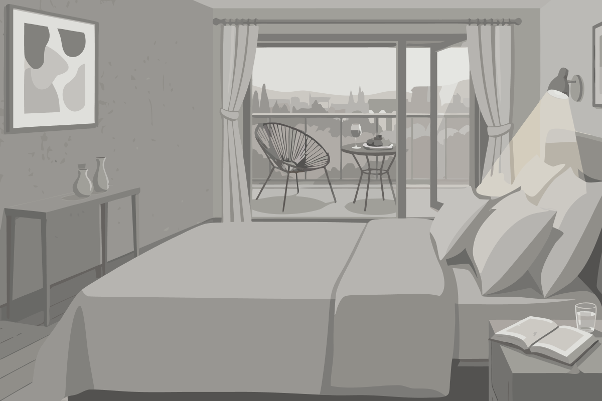 Appartement 2 Chambres avec Balcon